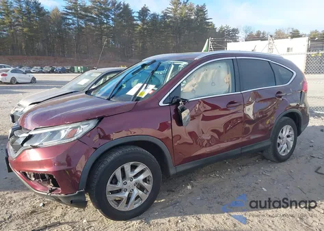 2016 Honda Cr-V Ex-L from USA, damaged, VIN 5J6RM4H73GL012425